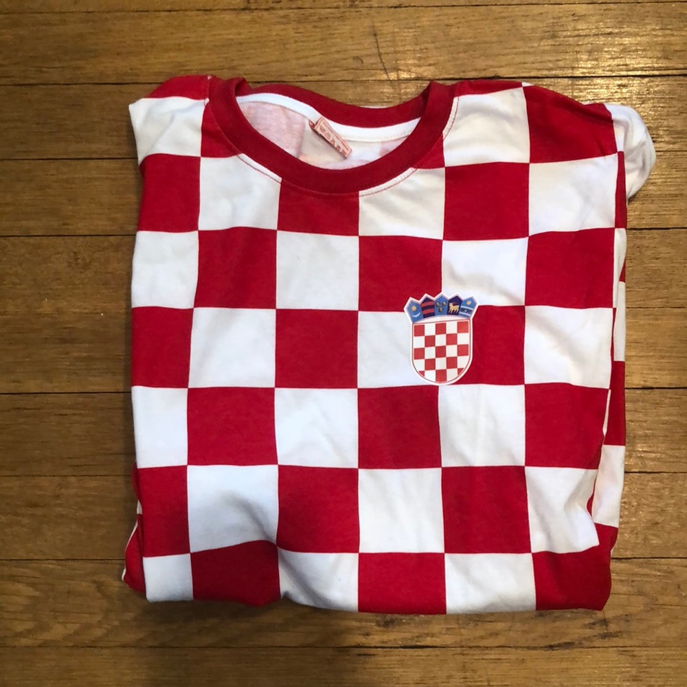 Croatia World Cup T-shirt.
